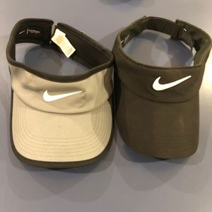 Two Nike Tennis Hats